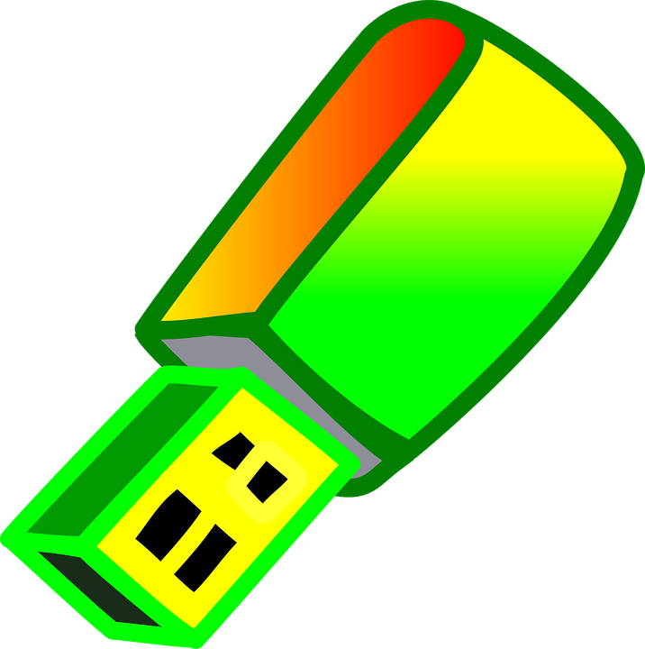 Usb, Drive, Flash, Action, Storage, Memory, Technology - Usb Flash Drive (716x720), Png Download