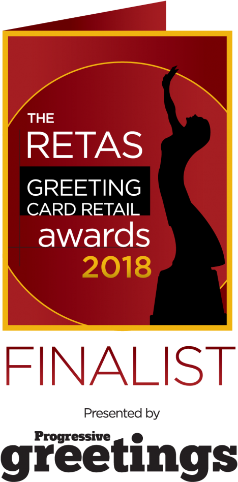Reatas Finalist Logo - Retas Greeting Card Retail Awards 2018 (540x1024), Png Download