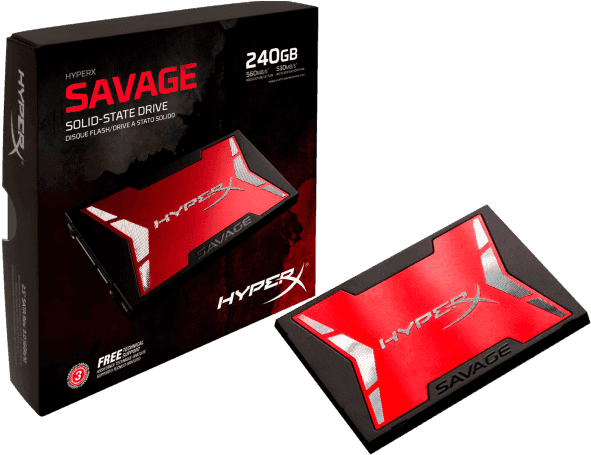 Dysk Ssd 240gb Kingston Hyperx Savage (600x600), Png Download