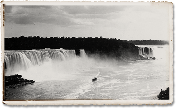 1846 - Niagara Falls 1846 (702x438), Png Download