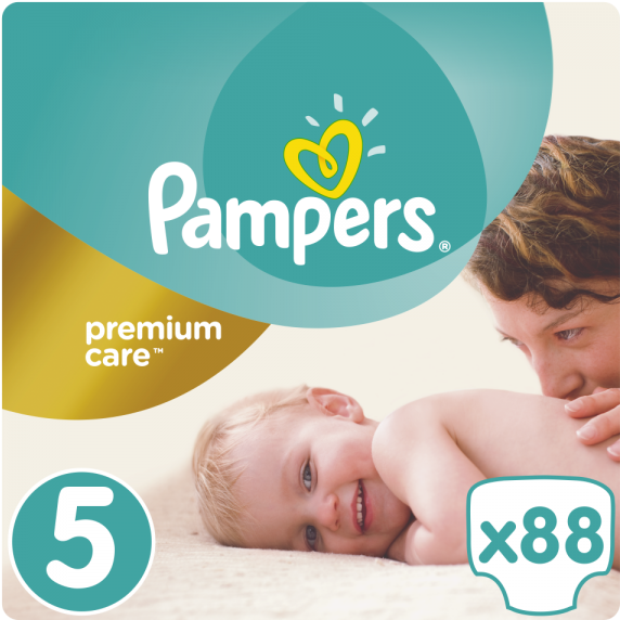 pampers premium nappies size 5