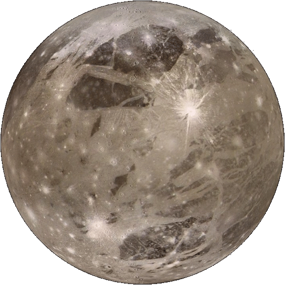 Ganymede - Ganymede Moon (580x580), Png Download