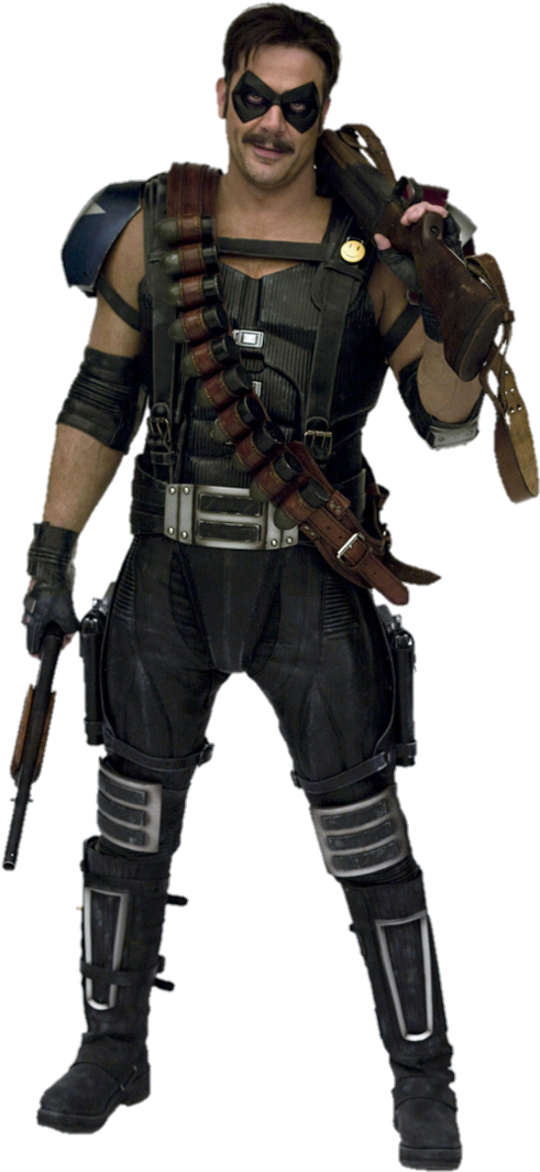 The Comedian - - Watchmen Png (696x1149), Png Download