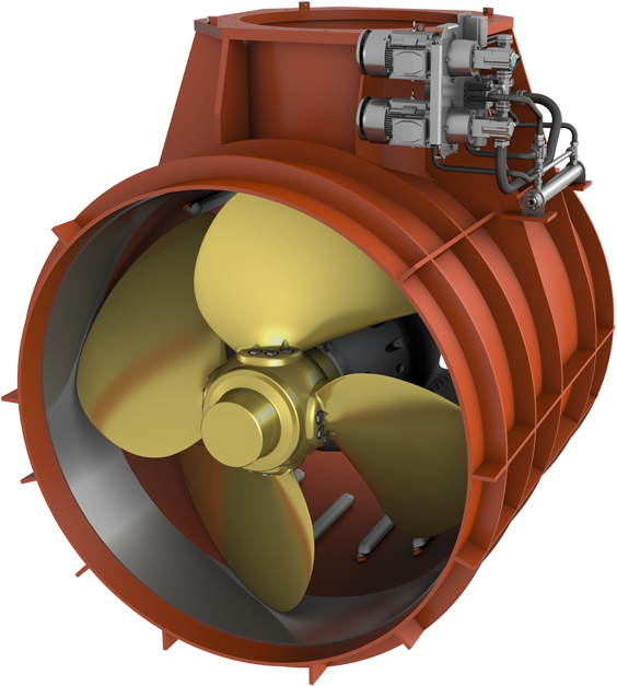 Wtt 40 Cp - Wartsila Tunnel Thruster (661x661), Png Download