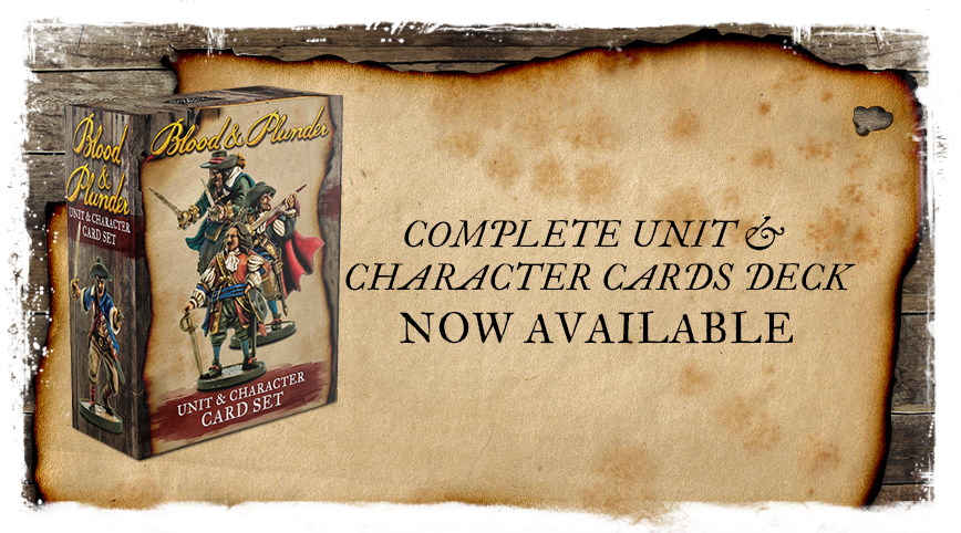 Complete Unit & Character Cards Deck Now Available - Blood & Plunder Bark (868x482), Png Download