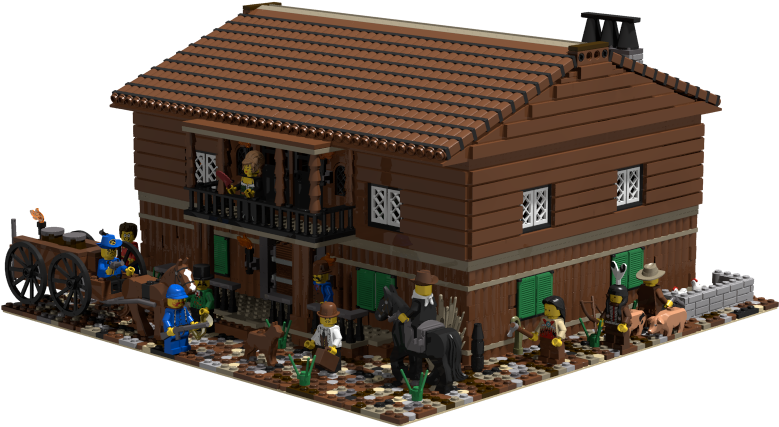 Western Saloon - United States Of America (800x600), Png Download