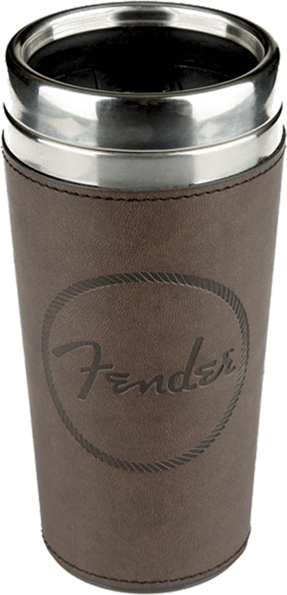Fender Old West Travel Mug - Fender Old West 16oz Travel Mug, Brown Leather (1000x1000), Png Download