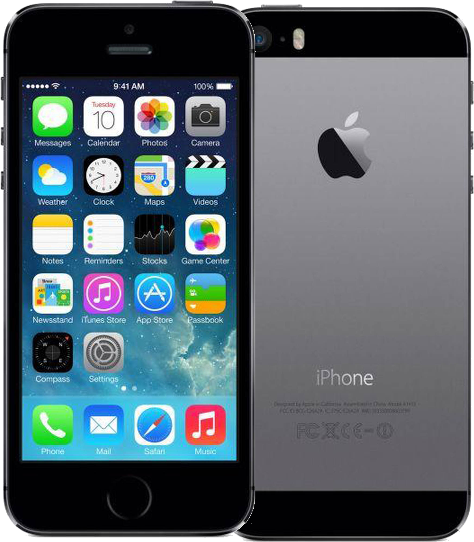 Apple Iphone 5s 16gb - 5s Space Gray 32gb (1750x1104), Png Download