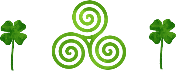 Irish Symbols - Travel (1500x384), Png Download