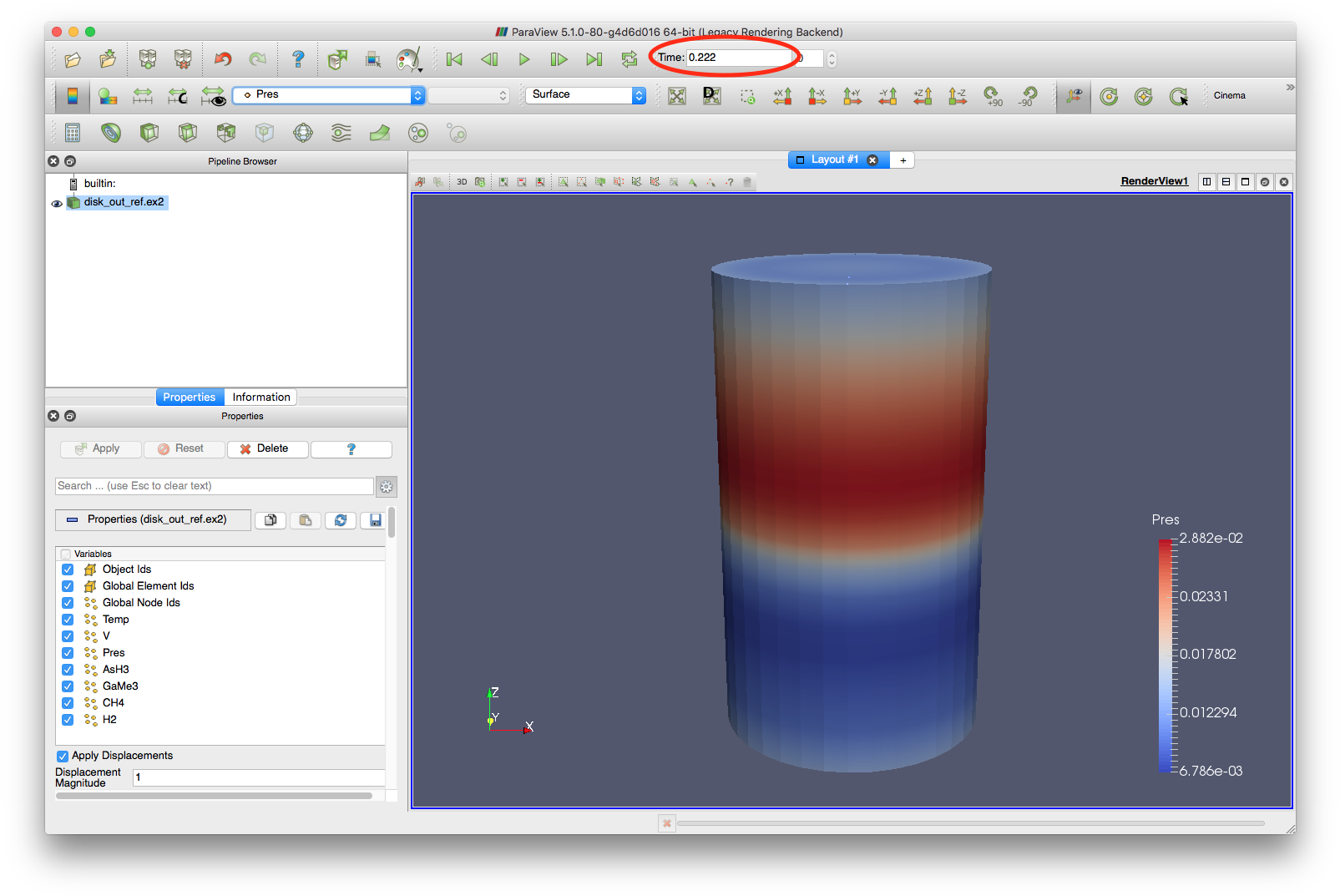 Change The Animation Clock Precision In Paraview - Graphics Software (1610x1084), Png Download