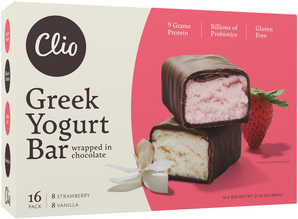Clio Greek Yogurt Bars (1080x1080), Png Download