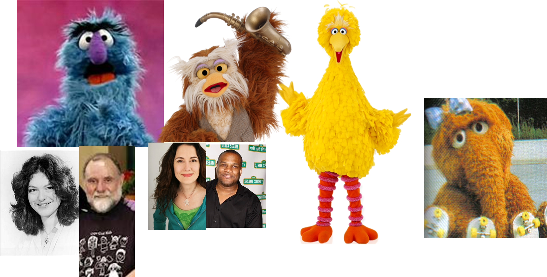 Muppet Wiki Behind The Scenes Sesame Street Conga Part - Porte Clé En Métal En Forme De Grand Oiseau (1740x882), Png Download