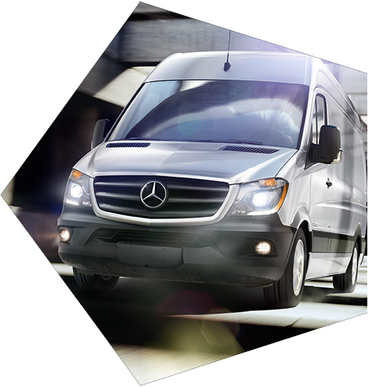 What Types Of Mercedes-benz Vans Are There - Crafter Vs Sprinter (516x542), Png Download