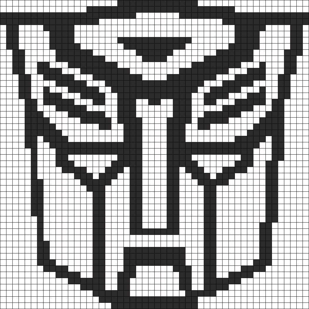 Transformers Autobot Symbol Perler Bead Pattern / Bead - Pixel Art Minecraft Transformers (1051x1051), Png Download