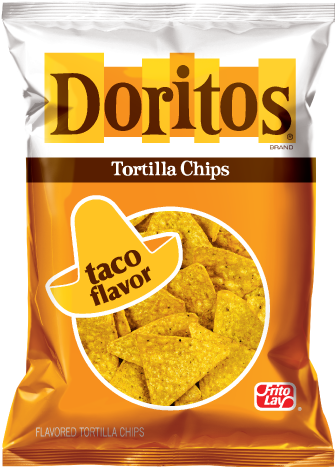 Taco Doritos (334x483), Png Download