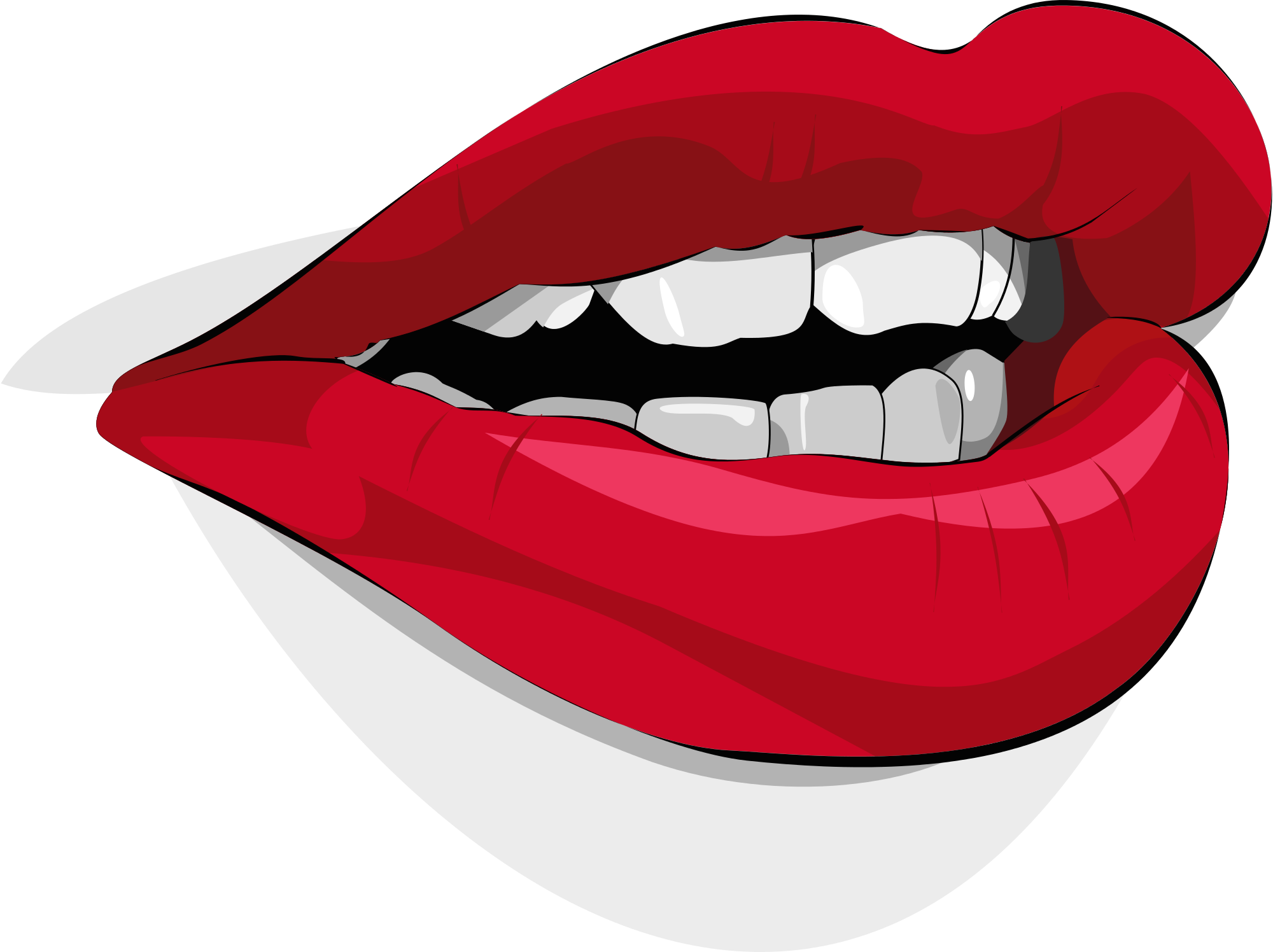 File Xeolhades Svg Wikimedia - Mouth Clipart (2000x1496), Png Download