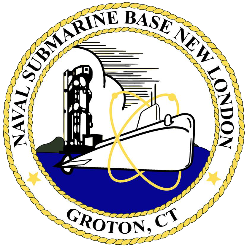 Us Naval Submarine Base New London Patch - Naval Subase New London (832x832), Png Download