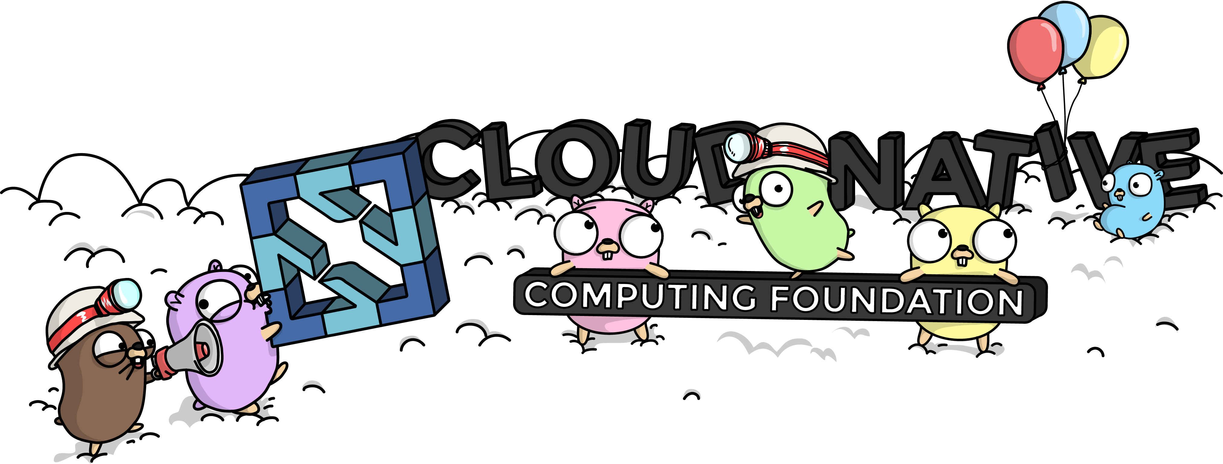Cncf - Cloud Native Computing Foundation (4049x1539), Png Download