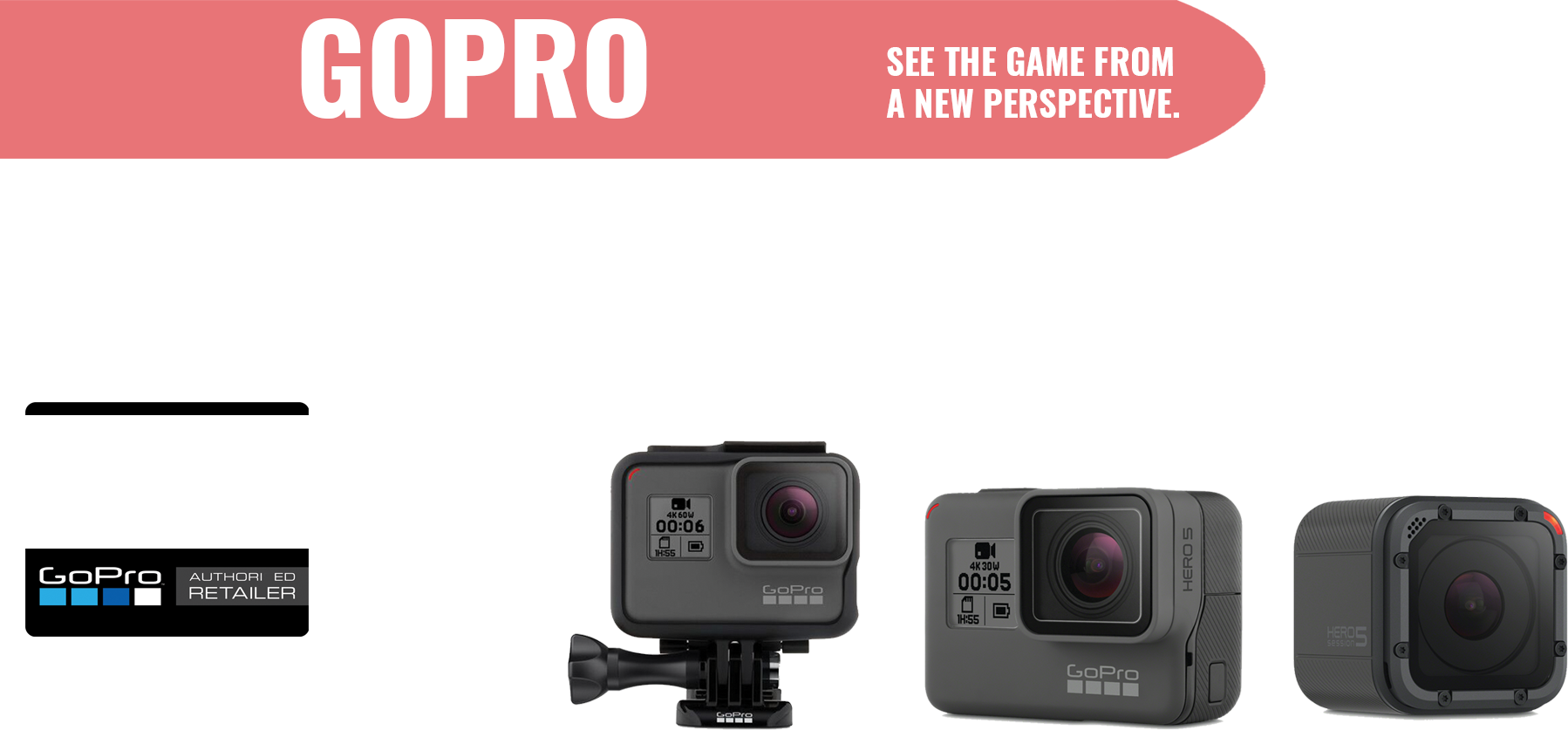 Gopro Aafrm-001 The Frame For Hero5 Black (1798x837), Png Download
