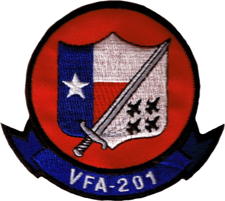 Strike Fighter Squadron 201 Insignia C1999 - Vfa 201 Hunters (761x678), Png Download