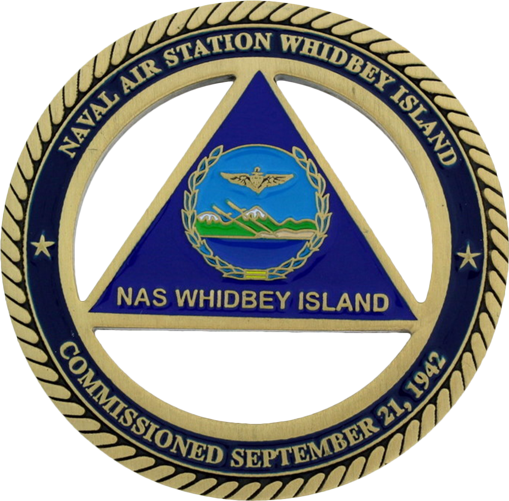 Us Navy Coins B0025f - Badge (1183x1183), Png Download