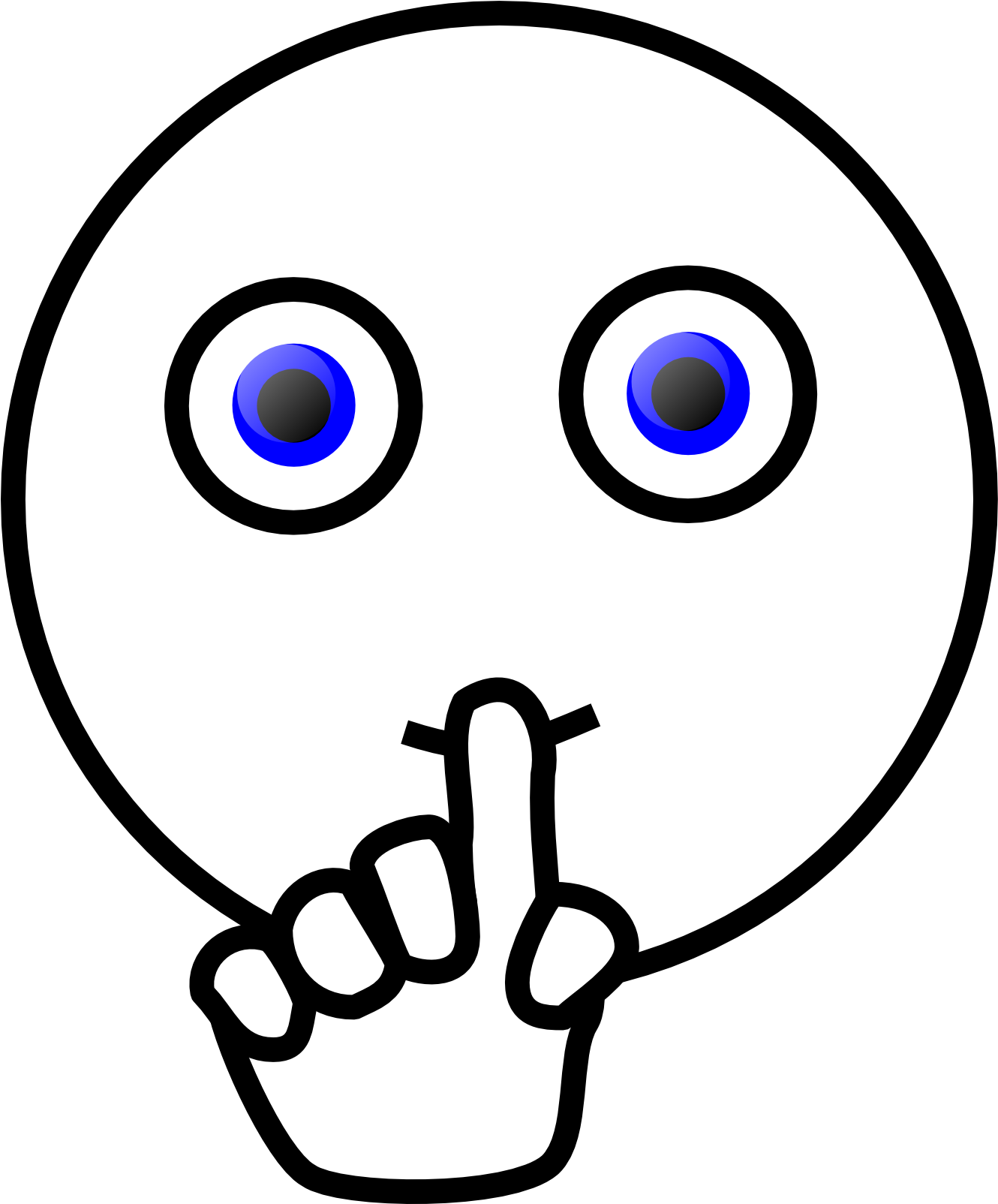 Speaking - Quiet Clipart (1969x1969), Png Download