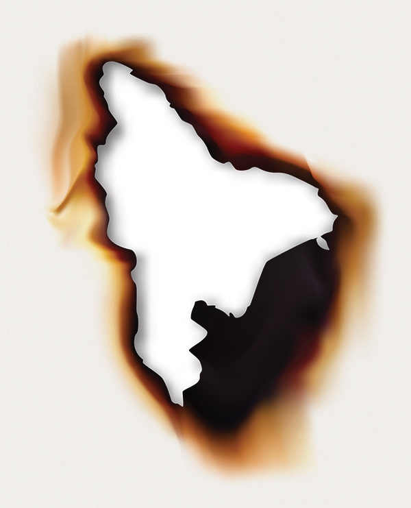 Alumnus Magazine Mississippi State - Burn Hole Png (600x741), Png Download