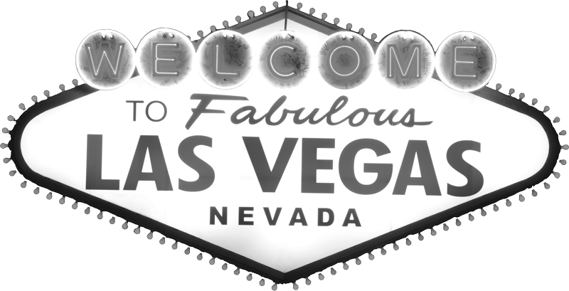 Vegas-sign - Las Vegas (800x409), Png Download