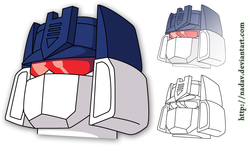 28 Collection Of G1 Soundwave Drawings - Transformers G1 Soundwave Head (856x507), Png Download