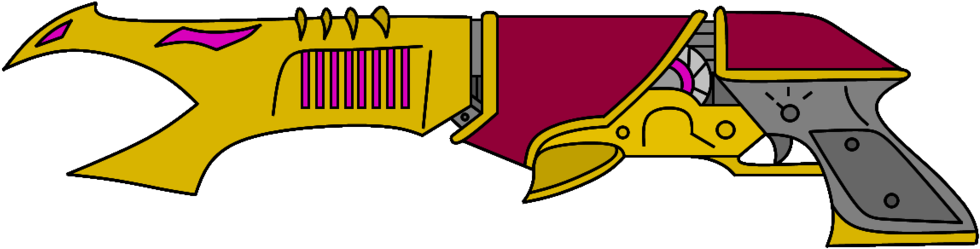 Jaredthefox92 S Sound Wave Emitter Rifle By Neonblacklightth-d9id5pr (1024x261), Png Download