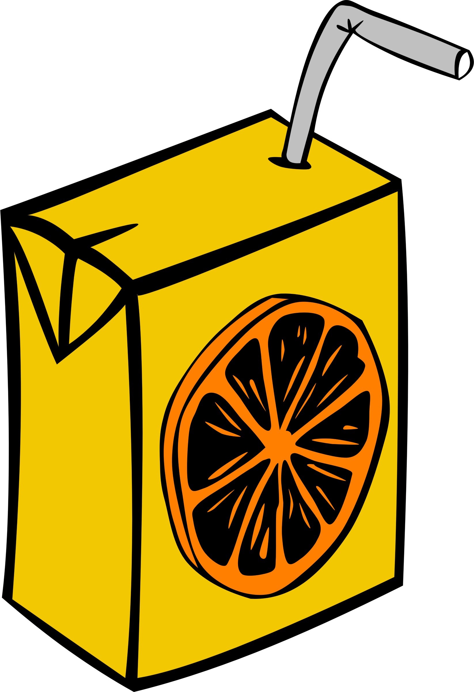 Juice Clipart Food And Drink - Juice Clipart (1645x2400), Png Download