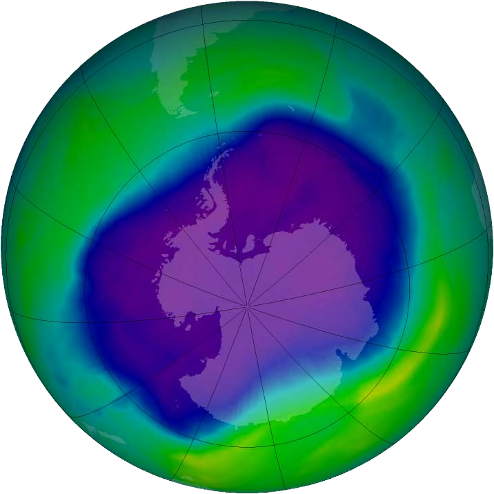 Decay Of Ozone Layer (716x716), Png Download