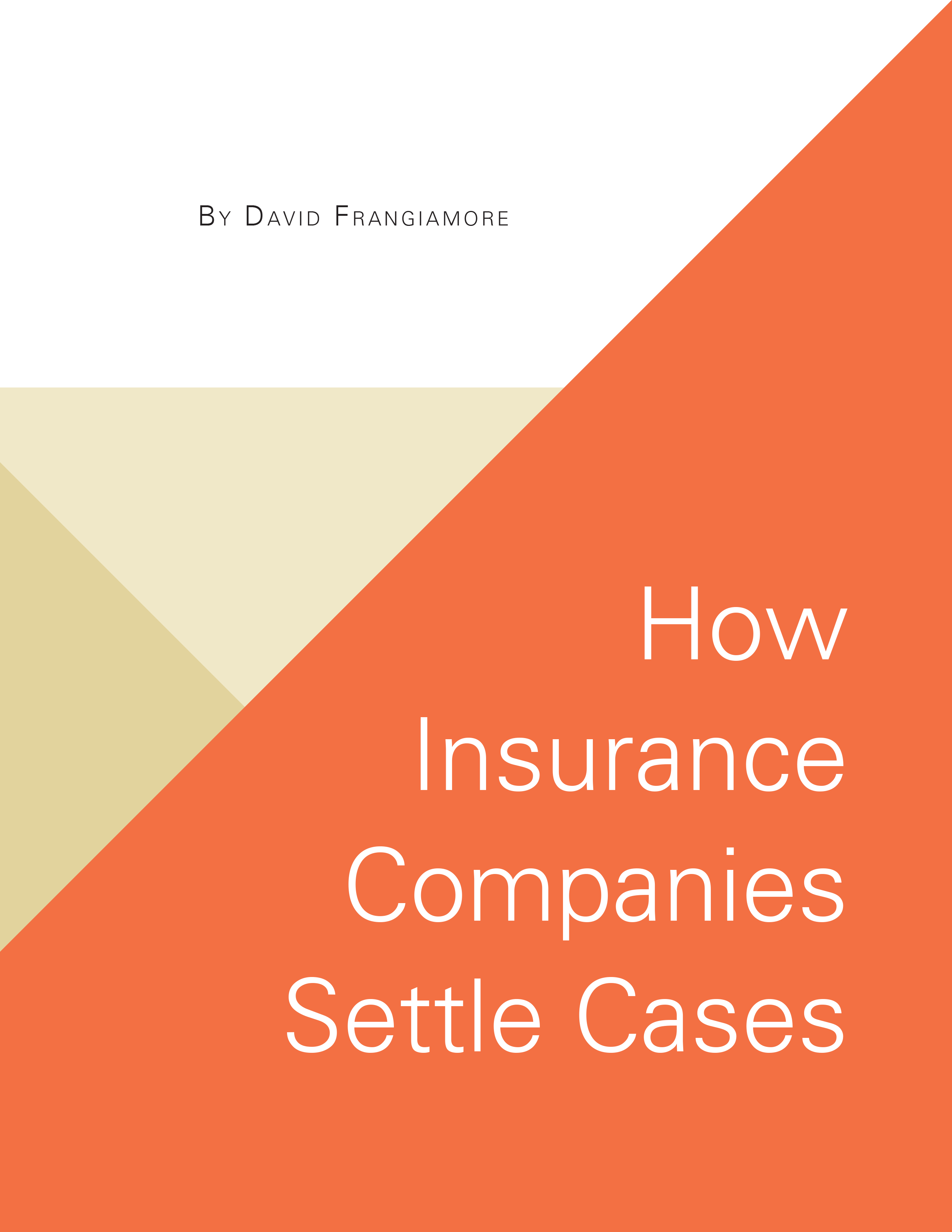 How Insurance Companies Settle Cases - Graphic Design (2550x3300), Png Download