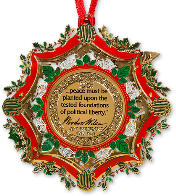 New Year Tree Outside The White House Wallpapers And - American History Christmas Ornaments (700x700), Png Download