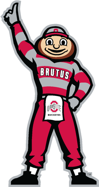 Football Tailgate Vs Northwestern - Ohio State Brutus (410x630), Png Download