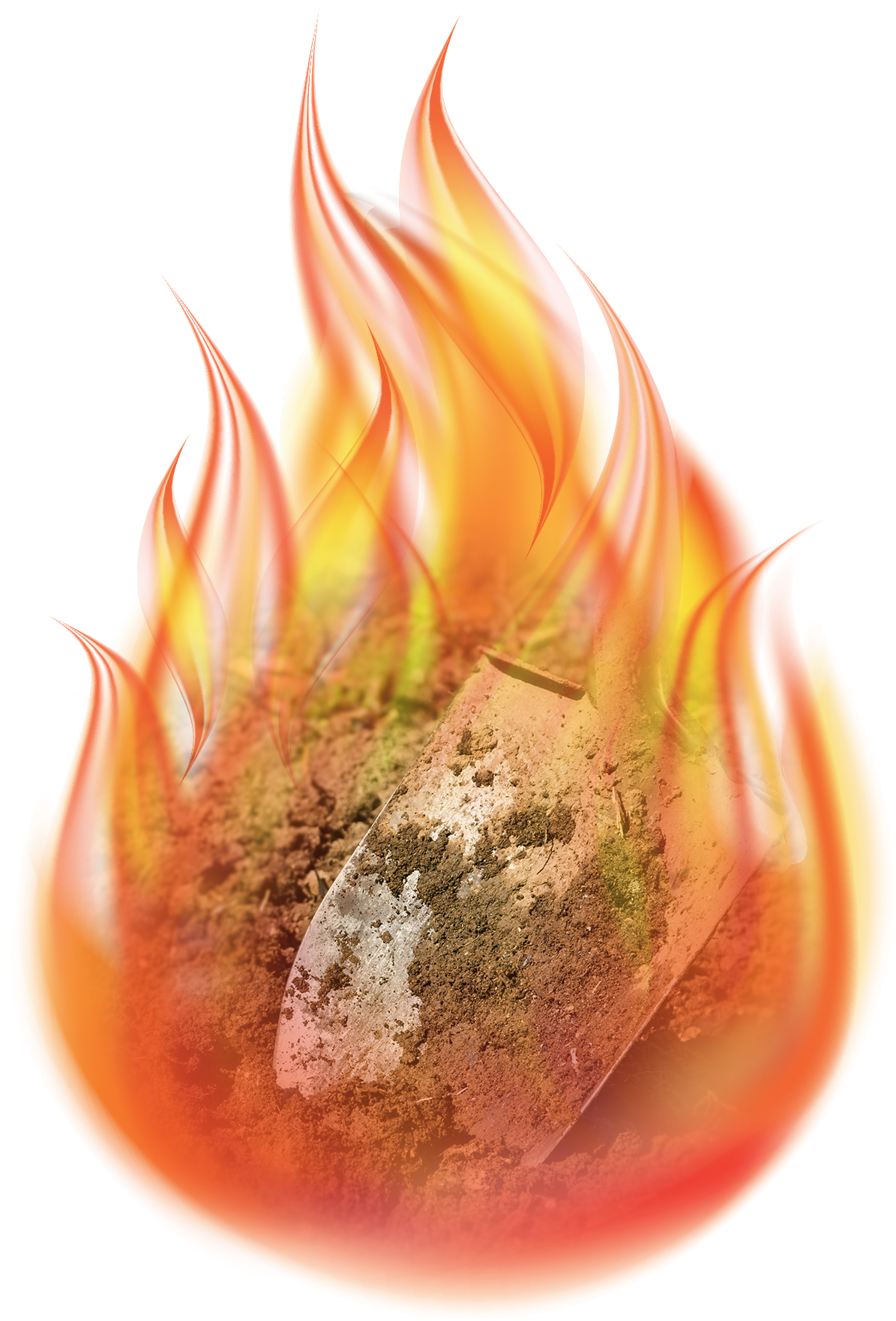 Making A Dakota Fire Hole - Fire Hole Png (1194x1800), Png Download