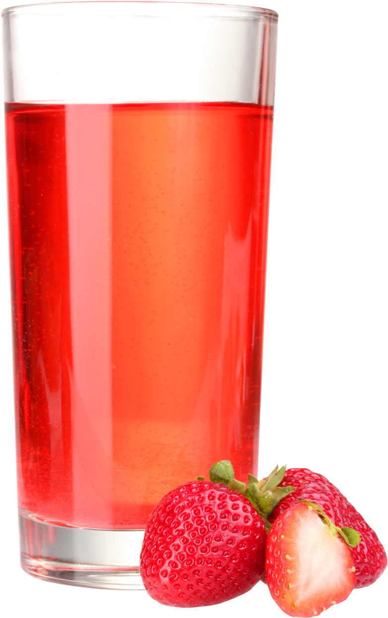 Juice Png Image - Strawberry Juice Glass Png (800x1265), Png Download