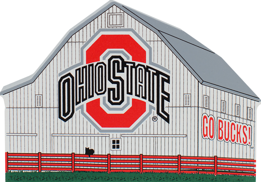 Go Bucks Clipart Ohio State Buckeyes Football Mirror - Ohio State College Flag (900x626), Png Download