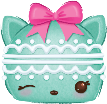 Fancy Cake Num Mint T Cake - Num Noms Princess Buttercream (445x430), Png Download