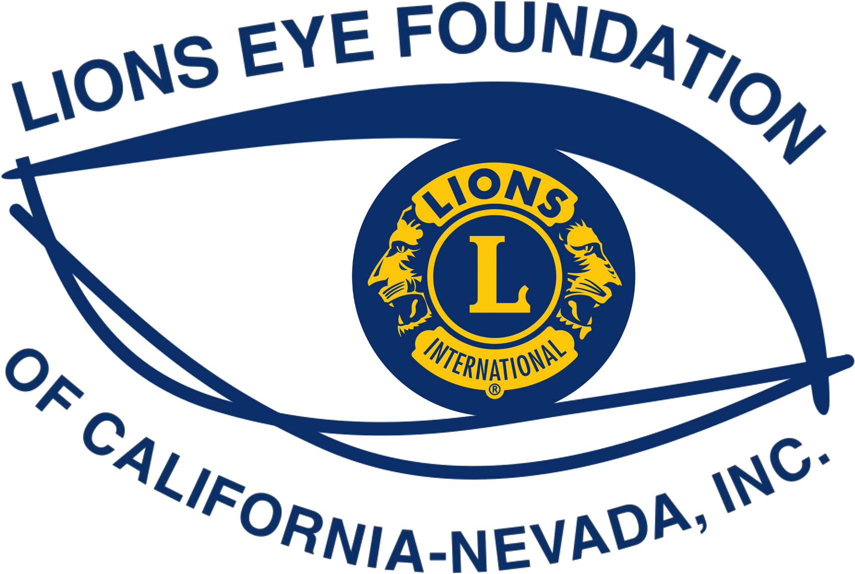 Lions Club Eye Logo (2000x1361), Png Download
