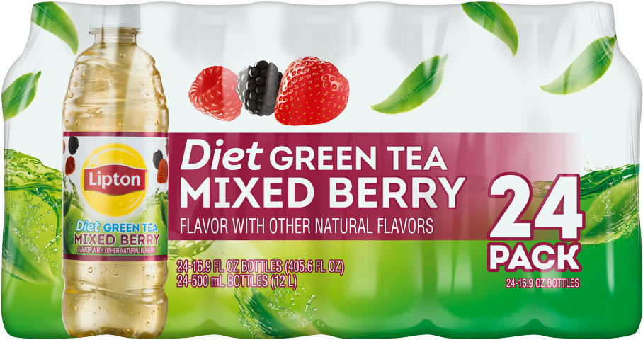 Iced Green Tea Citrus (985x985), Png Download