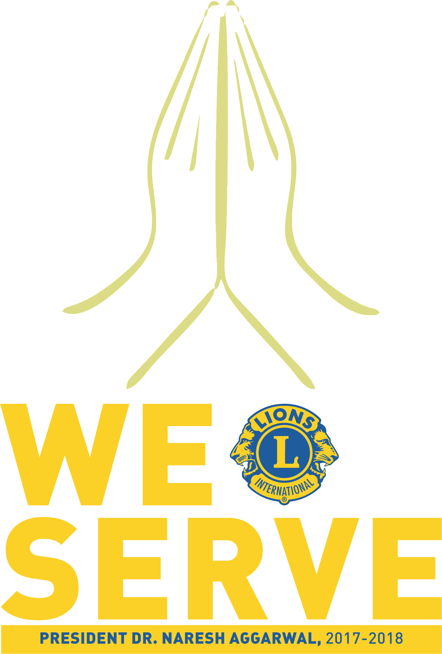 District 317b 2017-18 Logo - Lions International President Logo 2017 18 (1430x2115), Png Download