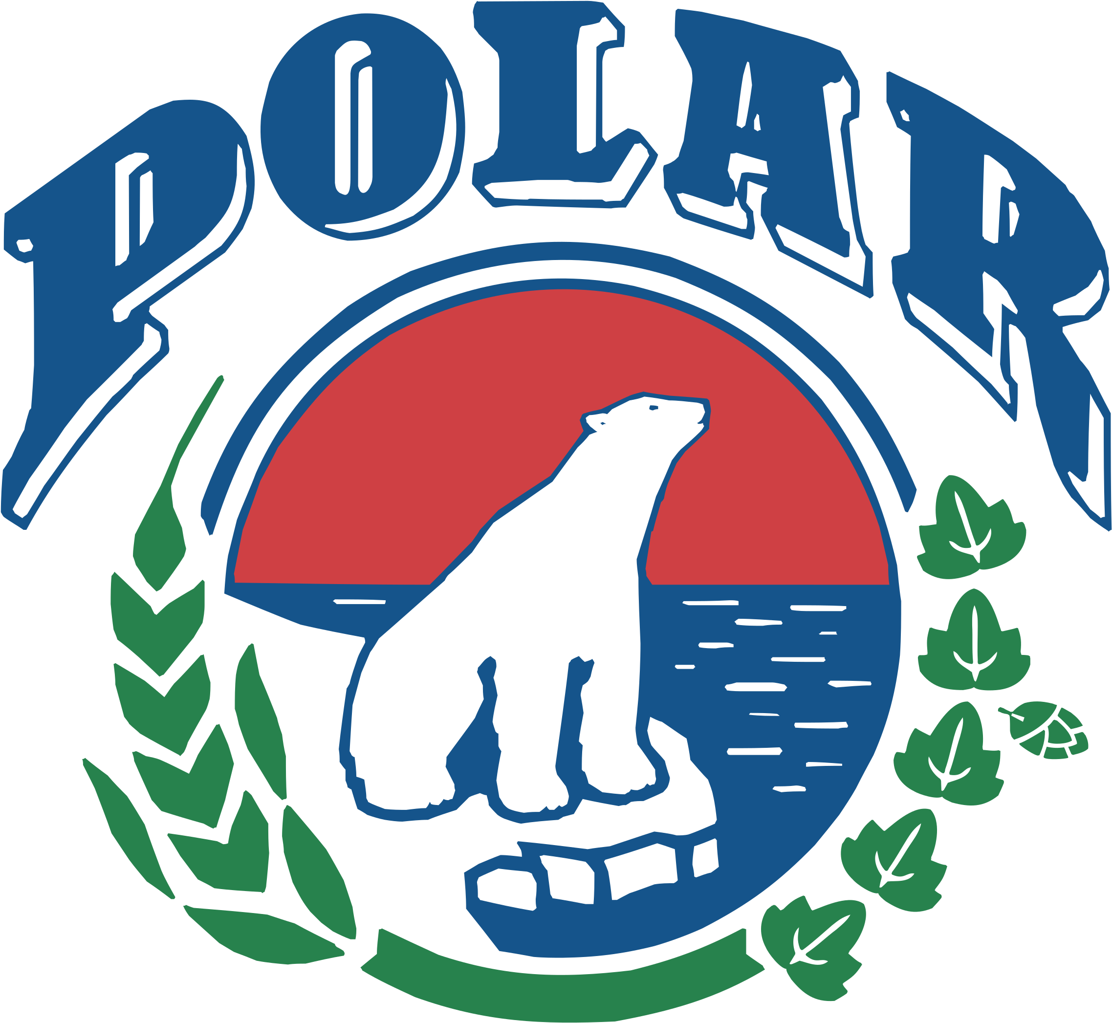 Clip Download Logo Png Transparent Svg Freebie Supply - Cerveza Polar Venezuela Logo (2400x2400), Png Download
