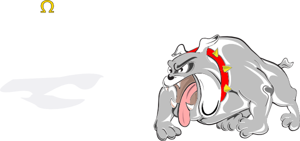 How To Set Use Grey Bulldog Clipart (600x282), Png Download