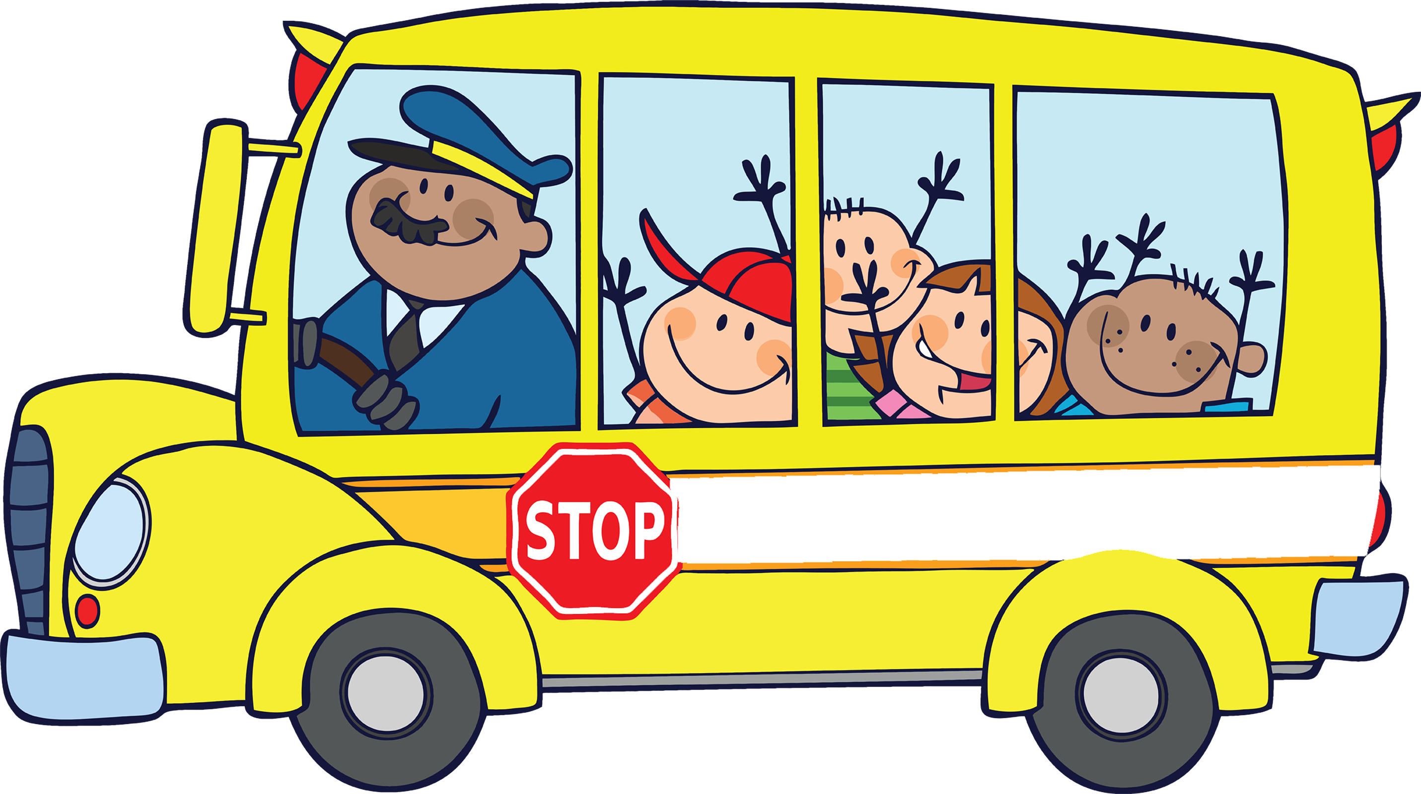 Quotes About School Trips Free Library - Community Helpers School Bus Driver (2862x1600), Png Download