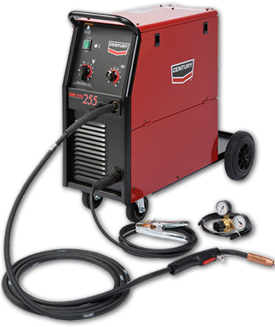 Century Model K2783-1, Fc Wire Feed/mig Welder - Mig Welder (400x620), Png Download