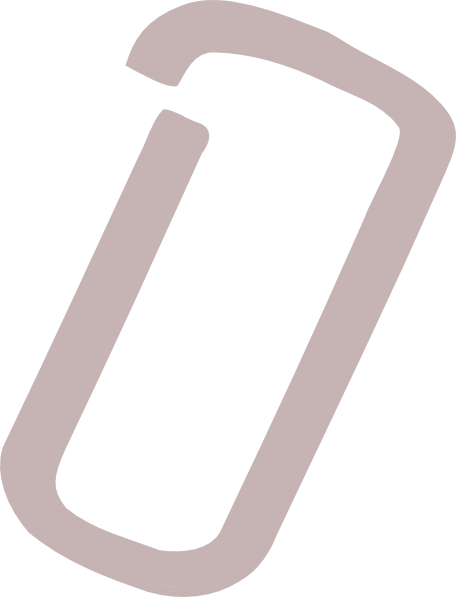 Paper Clip Clip Art - Clips En Png (456x597), Png Download