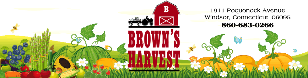 Browns Harvest - Brown's Harvest (980x256), Png Download