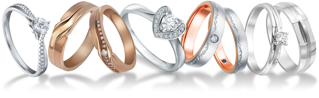 Goldheart Beautiful Creations Are Embodiment Of Love - Tomei Wedding Band (1072x365), Png Download