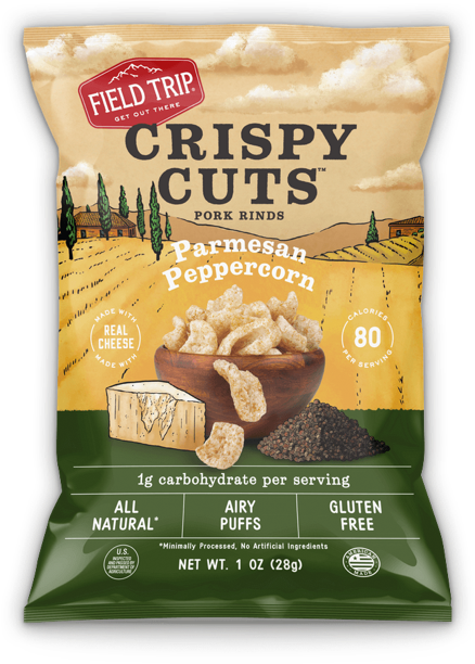 Field Trip Jerky - Crispy Cuts Pork Rinds (438x612), Png Download